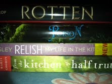 spine poetry with bite
